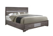 SEVILLE GREY KING BED - De Avenue Furniture