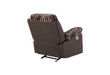 U6028 BROWN GLIDER RECLINER - De Avenue Furniture