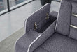 U1895 GREY P2 RECLINER WITH IS AND LED - De Avenue Furniture