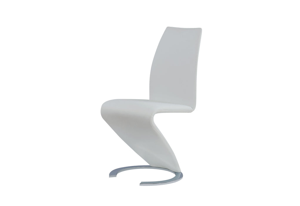 D9002 WHITE DINING CHAIR - De Avenue Furniture