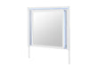 ALINA WHITE MIRROR WITH LED - De Avenue Furniture