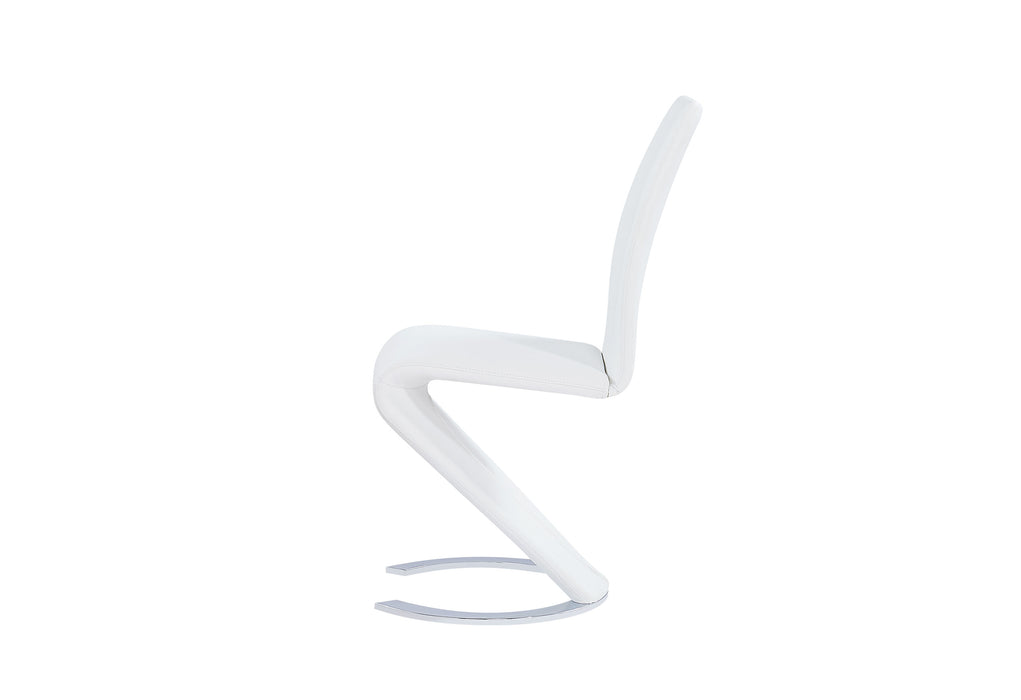 D9002 WHITE DINING CHAIR - De Avenue Furniture