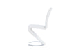 D9002 WHITE DINING CHAIR - De Avenue Furniture