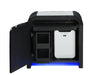 BECKETT WHITE/BLACK NIGHTSTAND WITH LED, COOLER AND SPEAKER - De Avenue Furniture