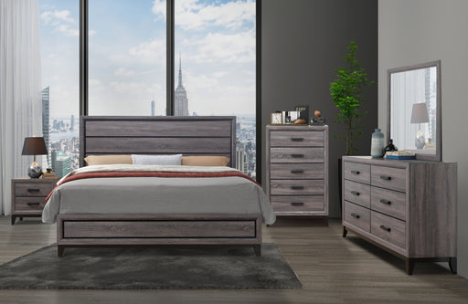 KATE GREY KING BED GROUP - De Avenue Furniture