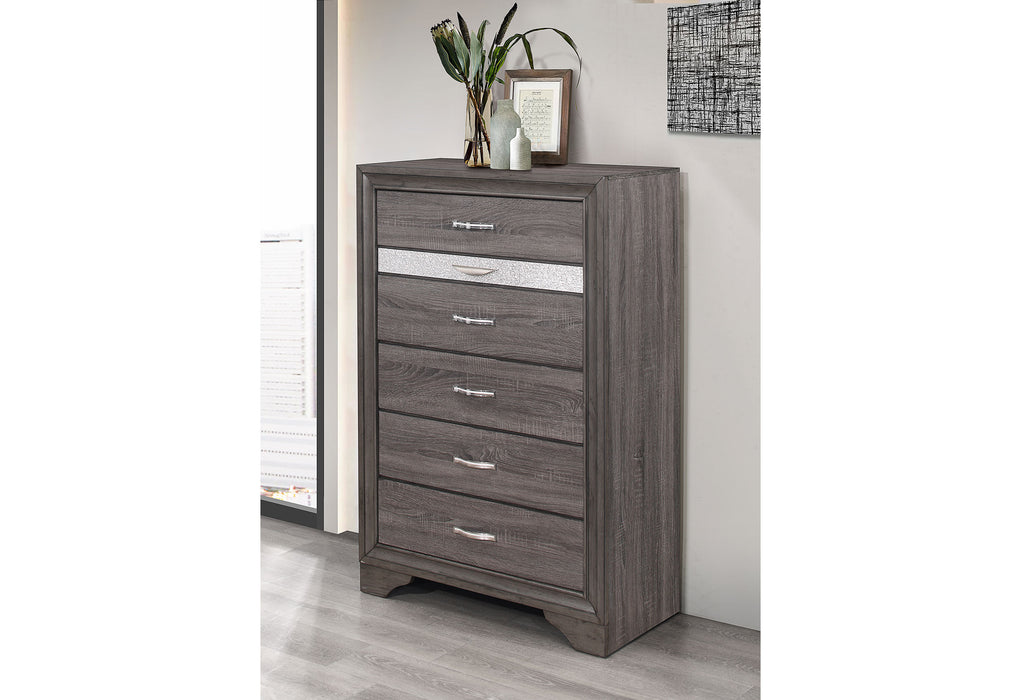 SEVILLE GREY CHEST - De Avenue Furniture