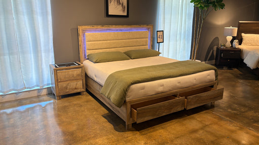 CALLIE BROWN QUEEN BED GROUP - De Avenue Furniture