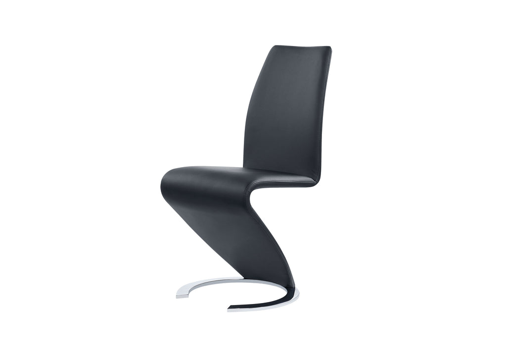 D9002 BLACK DINING CHAIR - De Avenue Furniture