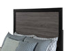 LISBON GREY/BLACK QUEEN BED, DRESSER, MIRROR AND NIGHTSTAND - De Avenue Furniture
