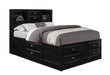 LINDA BLACK FULL BED GROUP - De Avenue Furniture
