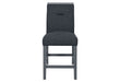 MONACO DARK GREY BAR TABLE AND 8 MONACO DARK GREY BAR STOOLS - De Avenue Furniture